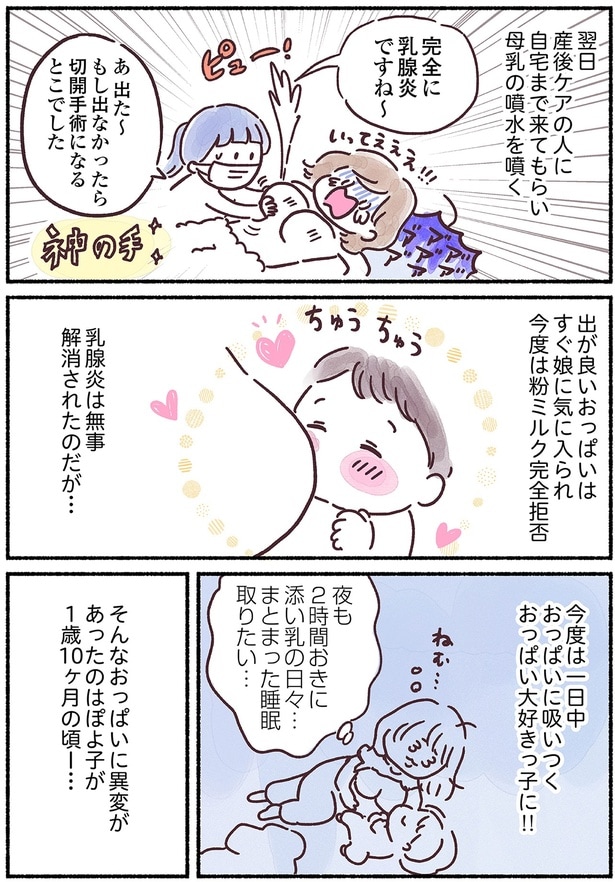 完全に乳腺炎ですね~