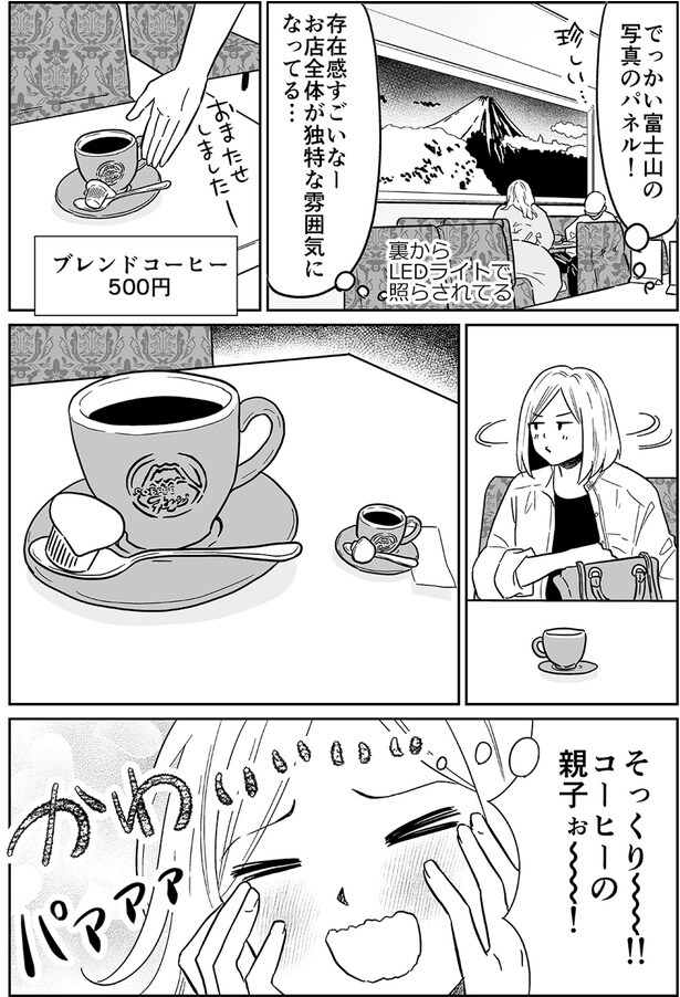 でっかい富士山の写真のパネル!