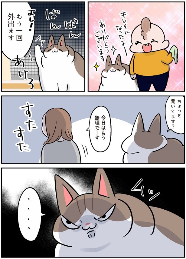 今日はもう無理でーす