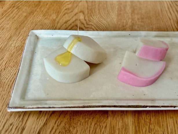 オリーブオイルがかまぼこの旨みを引き立てます