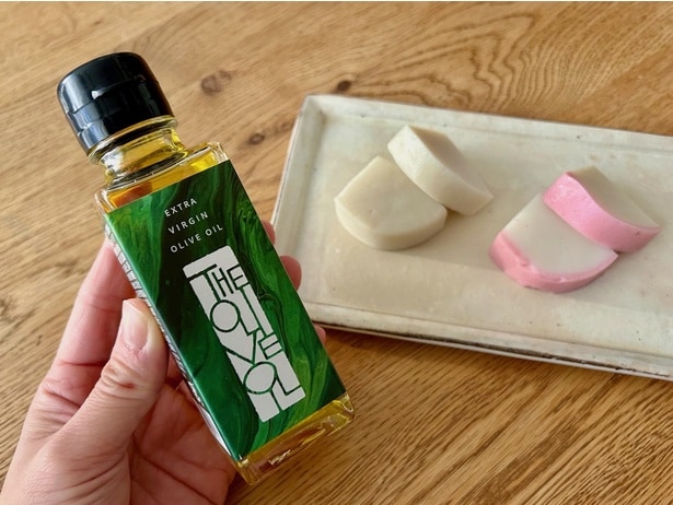 意外な組み合わせ!板かまぼこ×オリーブオイル