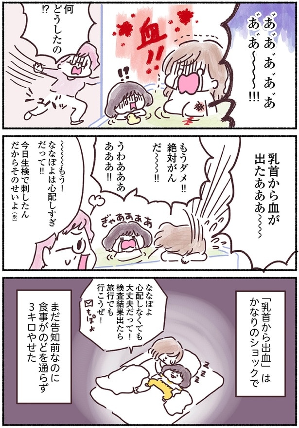 もうダメ!!絶対がんだ~!!