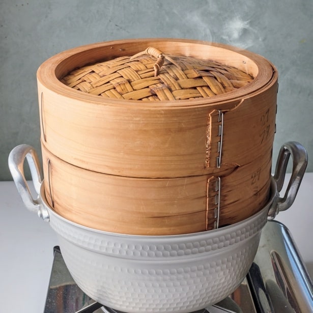 基本の蒸し方③蒸す