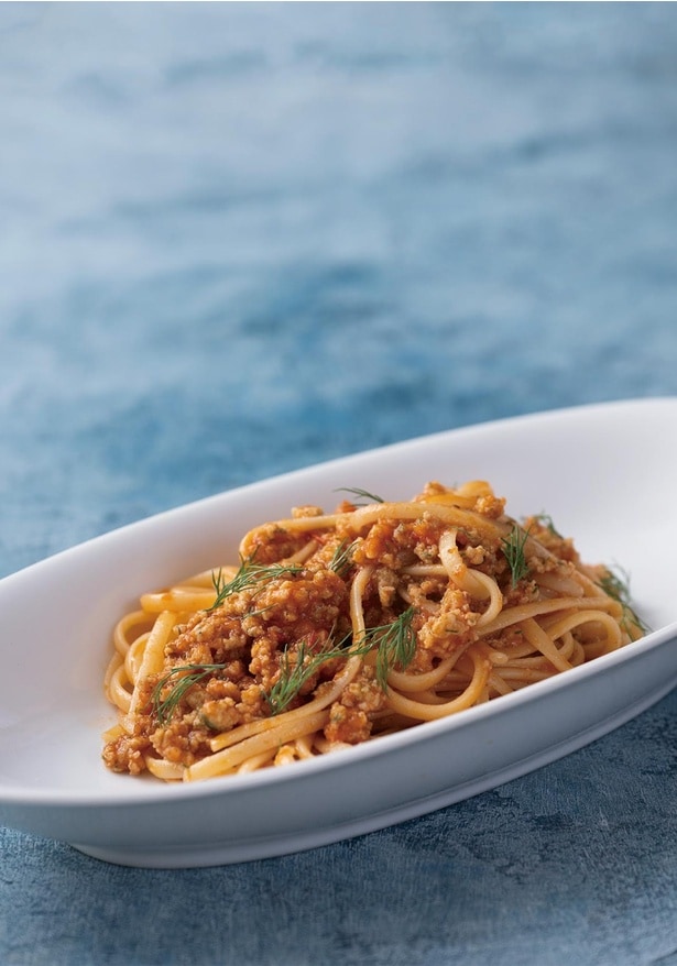 パスタ 魚介のラグートマトソース