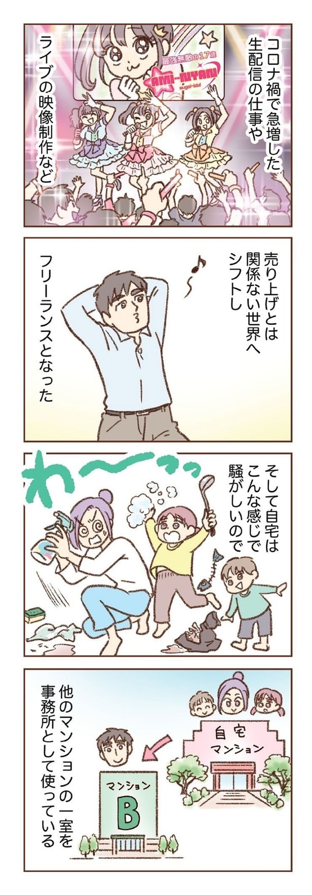 売り上げとは関係ない世界へシフトしフリーランスとなった