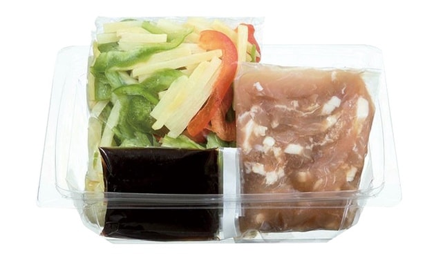 ミールキット「オイスター香る！細切豚肉のチンジャオロースー」