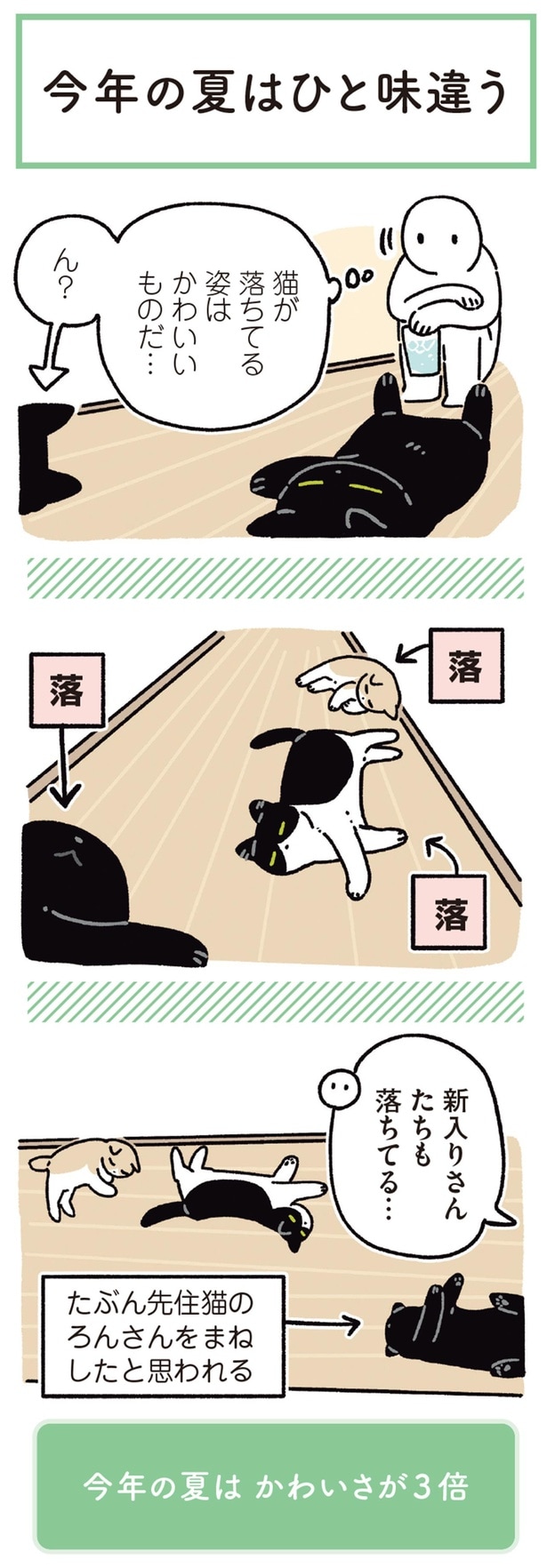 新入りさんたちも落ちてる…