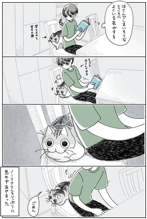 ノーリアクションっぷりに