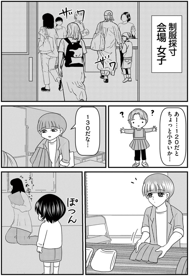 ちょっと小さいか…