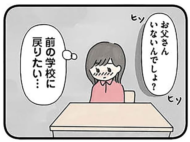 両親の離婚で小学校を転校。「お父さんいないんでしょ?」と家庭の事情もバレていて…/娘をグルーミングする先生(6)