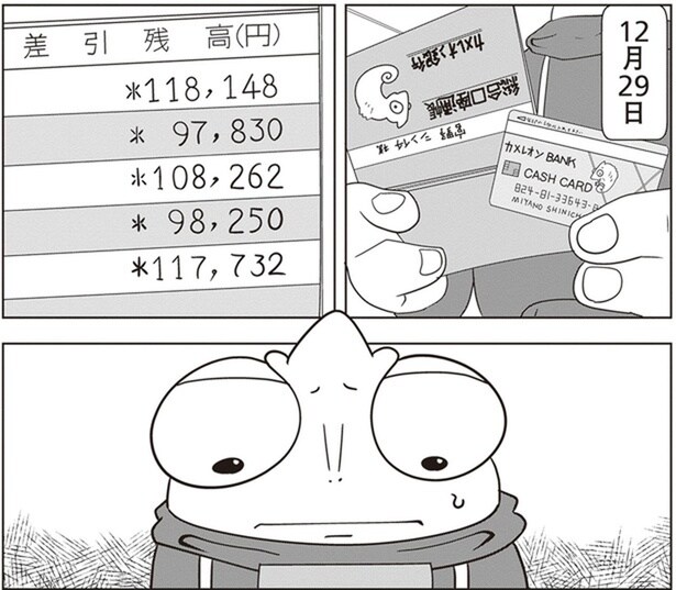 苦労は身を結ぶのか。寂しい預金残高に打ちひしがれる漫画家の副業