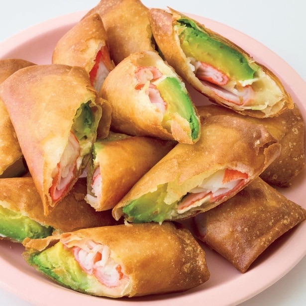  まろやかなアボカド×とろ～りカマンベールの濃厚タッグがやみつきに！「アボかまのカマンベール春巻き」