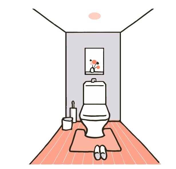 窓のないトイレがあるのですが、何色を使えば運気がアップしますか？