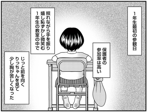 少し胸が苦しくなった