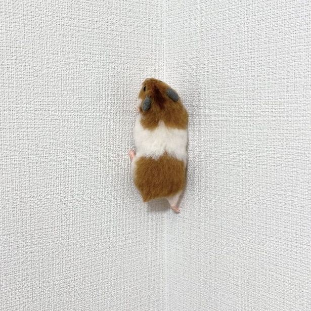 骨格をしっかり感じさせるリアルな質感！観察が行き届いている飼い主さんの愛を感じます▶黙々と食べる姿も（⇒次へ）