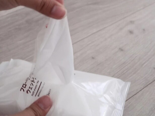 無印良品のフローリングワイパー用ウェットシート　　　無印の神コスパ品まだある！▶