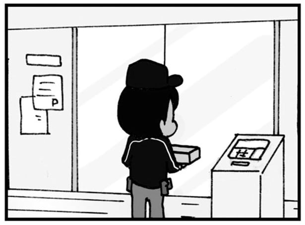 待つしかない!? オートロックマンションの前で立ち尽くす配達員