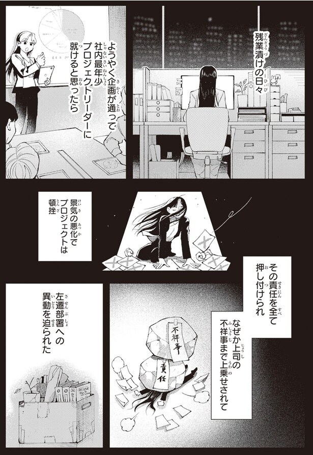 左遷部署への異動を迫られた