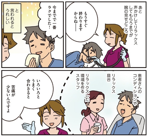 今までで一番ラクでした！