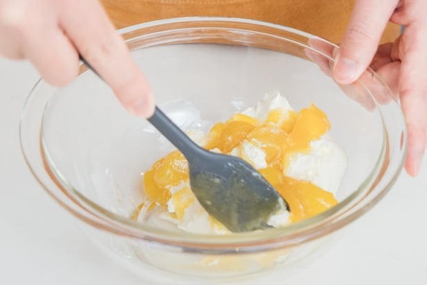 この状態でおいしいスイーツに！