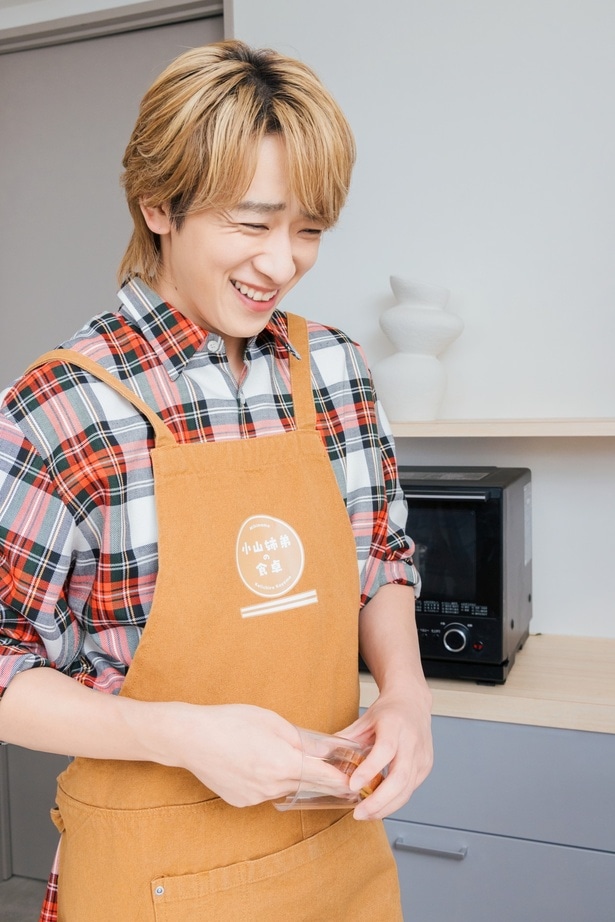 まだまだ半信半疑（？）の小山さん（笑）