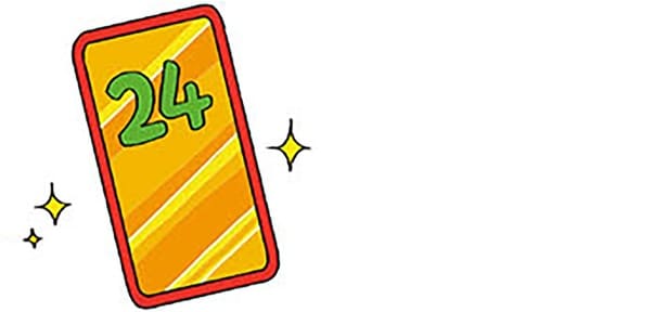 最強の金運数字24をキラキラでサポート