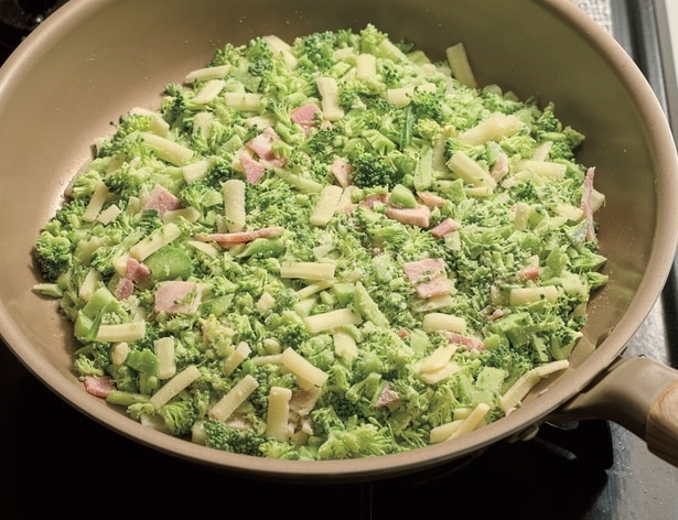 「え? ほんまに? くっつく?」と不安になりますが、くっつきます。もし「うそつきー!」となったらチーズ足してください、と山本さん。