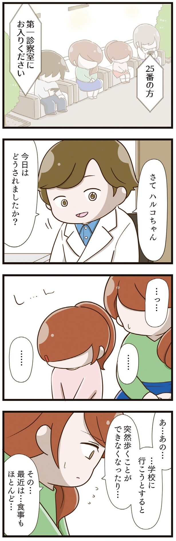 今日はどうされましたか？