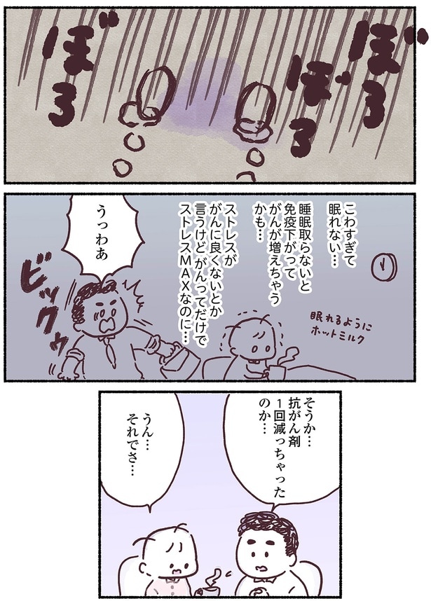 こわすぎて眠れない…