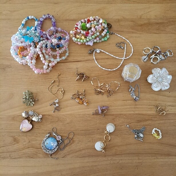 どんどん増える娘のアクセサリー　▶収納方法を考えた