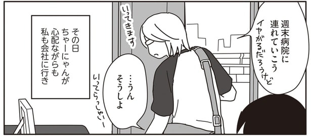 週末病院に連れていこう