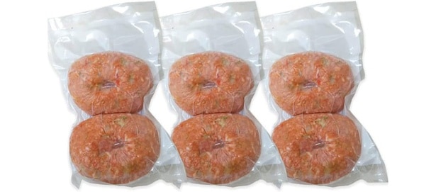 明和食品 大阪の味ゆうぜん 無添加 牛100% ゆうぜんハンバーグ 6個(真空パック2個入×3)