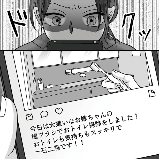 『お嫁ちゃんの歯ブラシでおトイレ掃除をしました!』