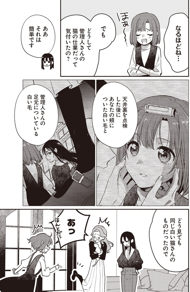 同じ白い猫さんのものだったので