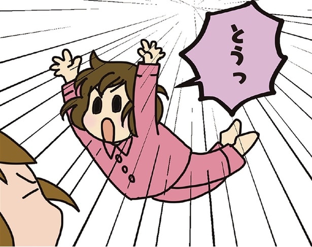 「ママどいて!」次女のフリーダムなお布団インが人生楽しそう