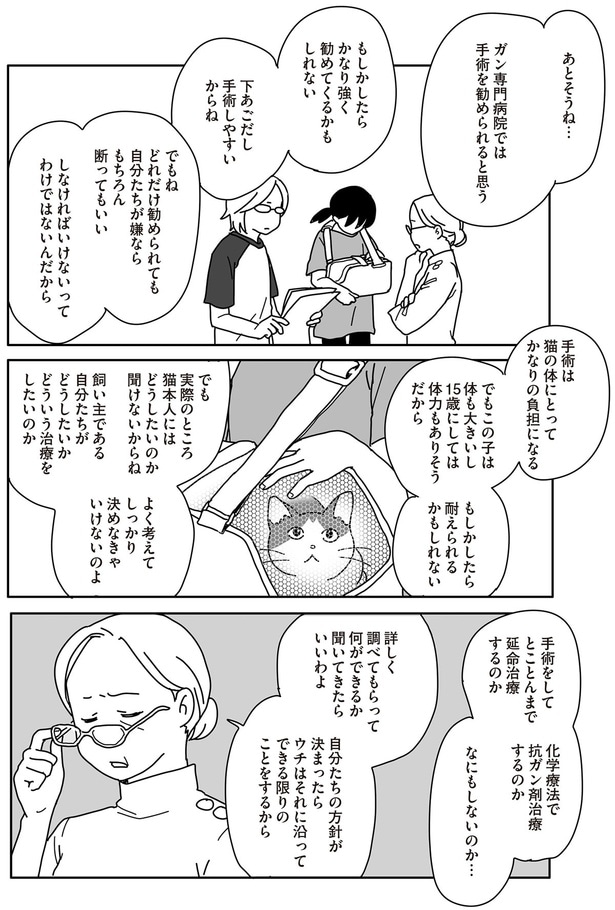 ガン専門病院では手術を勧められると思う