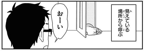 なんなの君は!呼んでも来ないのに、姿が見えなくなると?