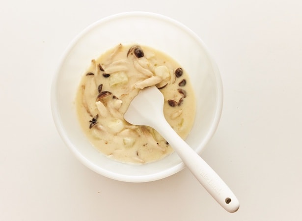 基本の作り方①具やソースをレンジで作る