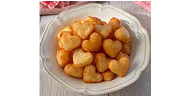 星型以外にもお好みの型でくり抜いてOK