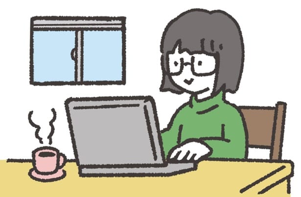 在宅ワークで稼ぐ、ぴーちさんの場合