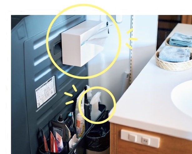 顔や手を拭いたペーパーを活用