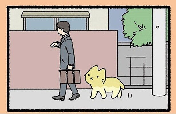 職場にまで!? ご主人様のそばを片時も離れたくない「べとべとさん」