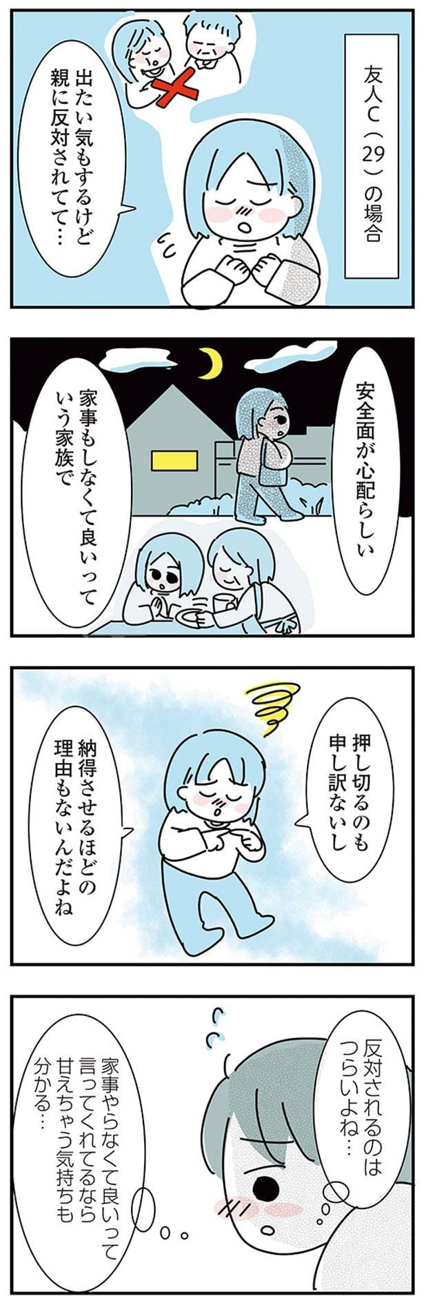 親に反対されてて…