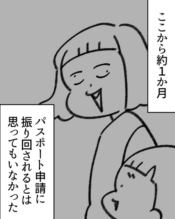 ここから悪戦苦闘のパスポート申請がスタート！▶再び写真館へGO！（⇒次へ）