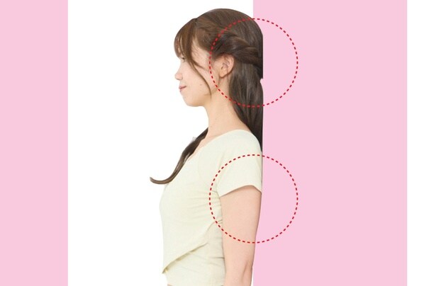 あなたの問題は首？背中？それとも… 壁を使って自分の姿勢をチェック