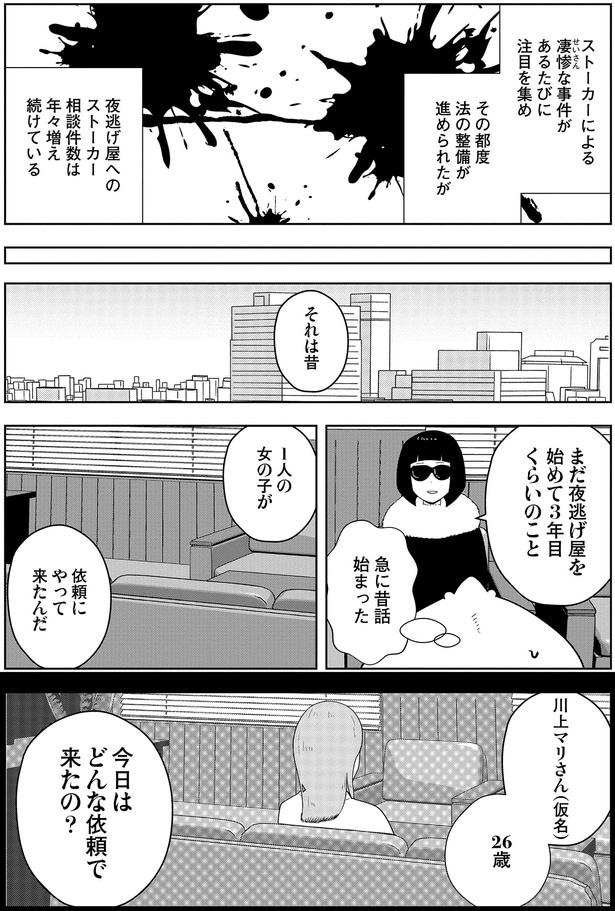 今日はどんな依頼で来たの？