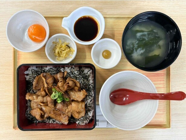 〜三元豚使用〜豚まぶし定食（1140円）