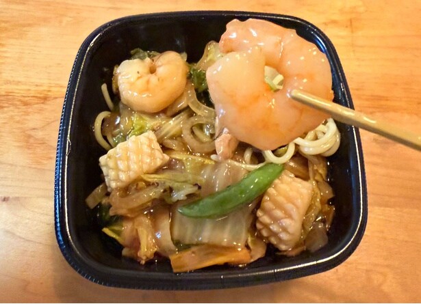 ぷりぷりのエビがたまらない！