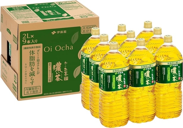 伊藤園 RROボックス おーいお茶 濃い茶 [機能性表示食品] 2L×9本