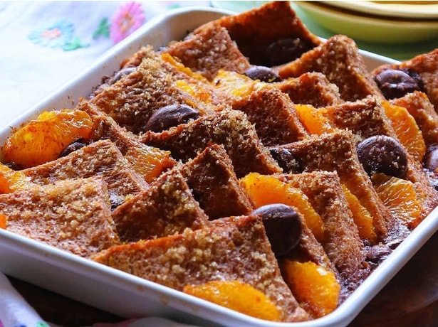 【英国菓子】食パンで作る!チョコレートが染みた「ブレッド&バタープディング」